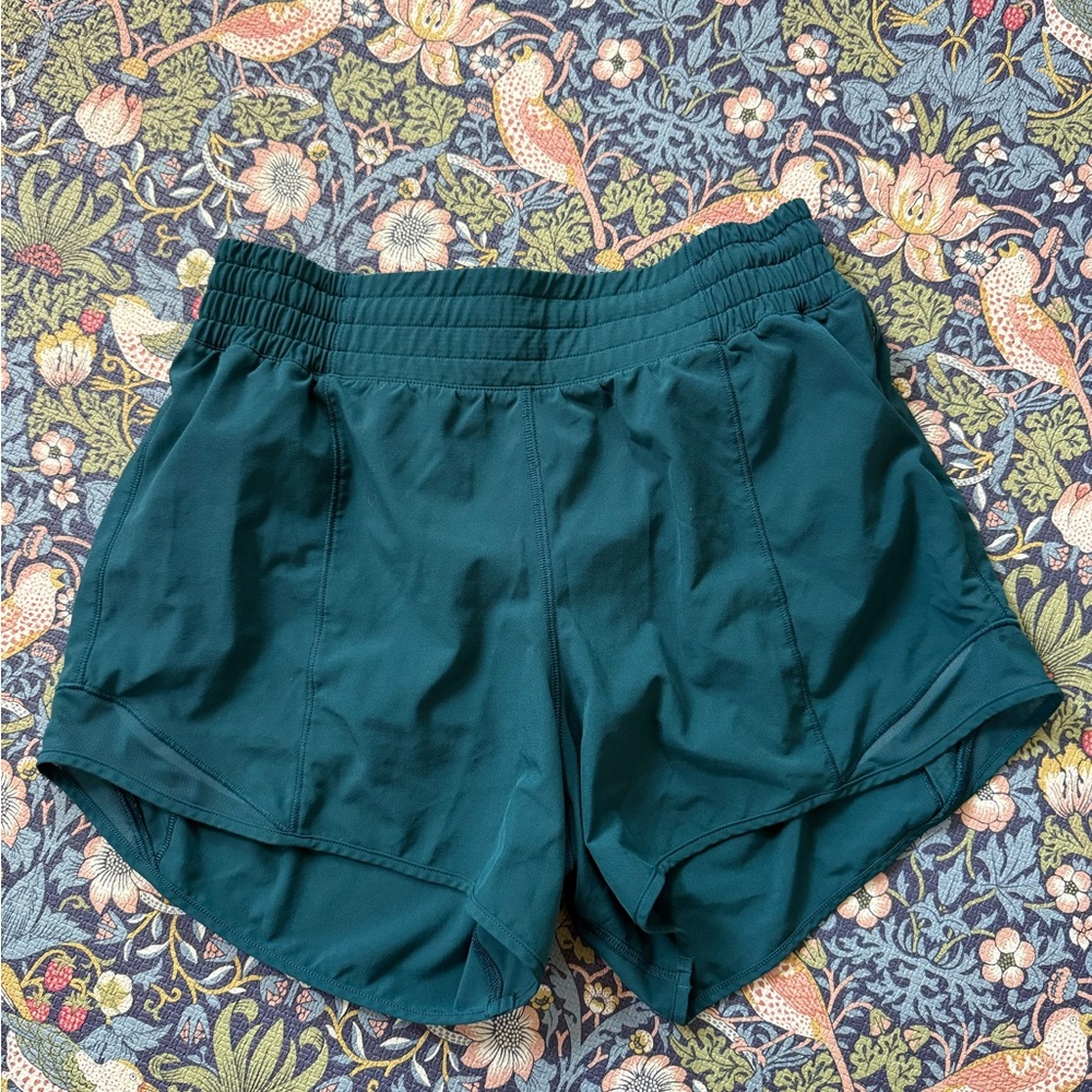 lululemon athletica Women's Athletic Shorts — Teal Green